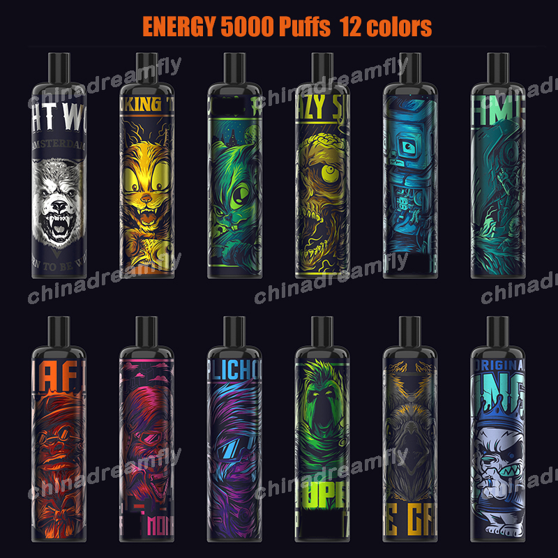 Disposable Vape ENERGY 5000 puffs Rechargeable E Cigarettes 850mah battery 12ml pre-filled Mech coil airflow control vaporizer VS R and M tornado RandM Dazzle
Disposable Vape ENERGY 5000 puffs Rechargeable E Cigarettes 850mah battery 12ml pre-filled Mech coil airflow control vaporizer VS R and M tornado RandM Dazzle