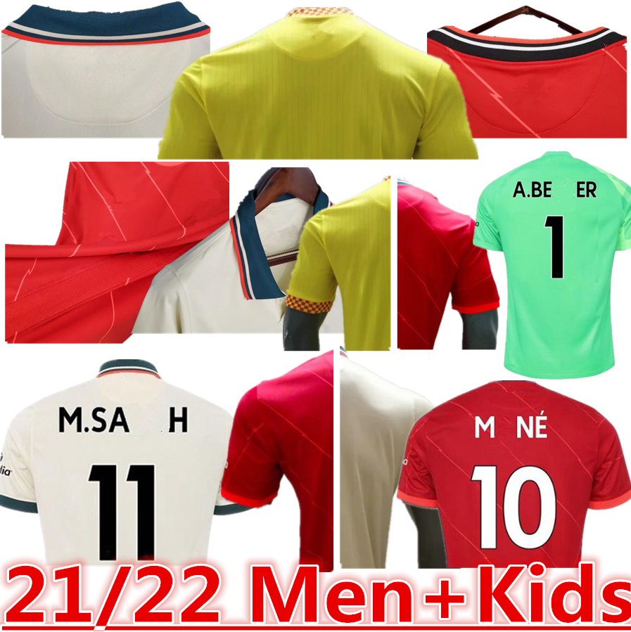 2021 2022 soccer jerseys home away 3rd mohamed 21 22 club football shirt lvp ladys child camisa de futebol gk goalkeeper men women kids kit, Black;yellow
2021 2022 soccer jerseys home away 3rd mohamed 21 22 club football shirt lvp ladys child camisa de futebol gk goalkeeper men women kids kit, Black;yellow