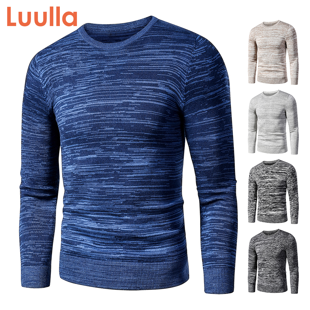 Men Autumn New Casual Vintage Mixed Color Cotton Fleece Sweater Pullovers Men Winter O-Neck Fashion Warm Thick Jacquard Sweaters, Blue
Men Autumn New Casual Vintage Mixed Color Cotton Fleece Sweater Pullovers Men Winter O-Neck Fashion Warm Thick Jacquard Sweaters, Blue