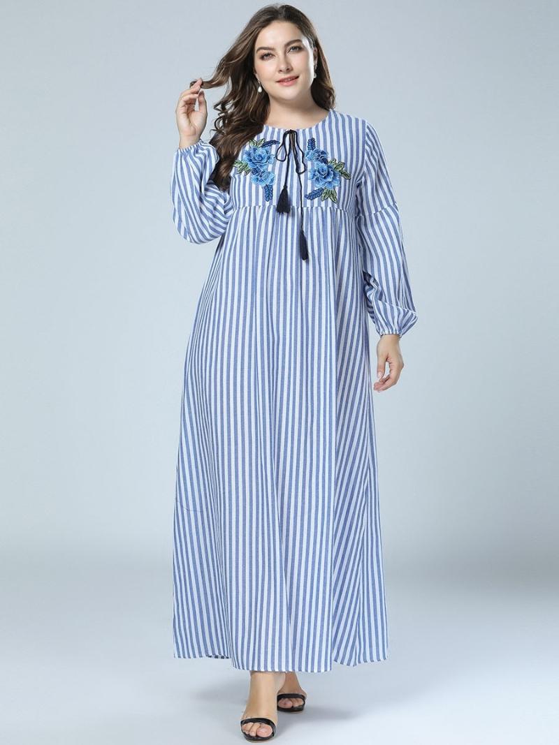 Casual Dresses Long Robe Gowns Bohemia Swing Muslim Islamic Clothing Maxi Dress Embroidery Abaya Plus Size Kimono Loose Style Vintage, As pic
Casual Dresses Long Robe Gowns Bohemia Swing Muslim Islamic Clothing Maxi Dress Embroidery Abaya Plus Size Kimono Loose Style Vintage, As pic