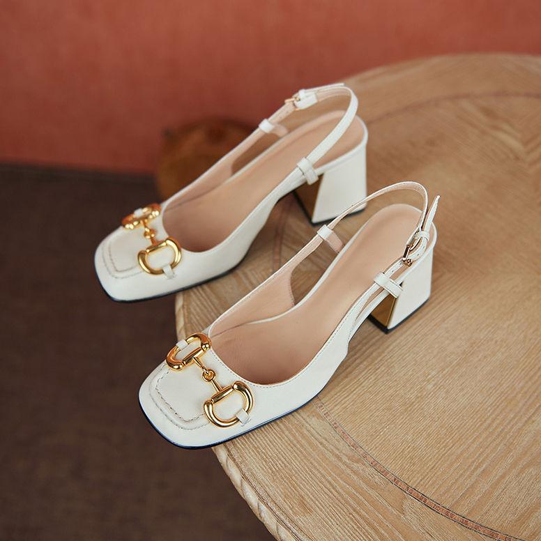 High Heels Sandal Women Stiletto 2021 Temperament Pointed Mid-heel Single Shoes Baotou Sandals Dress, Black
High Heels Sandal Women Stiletto 2021 Temperament Pointed Mid-heel Single Shoes Baotou Sandals Dress, Black