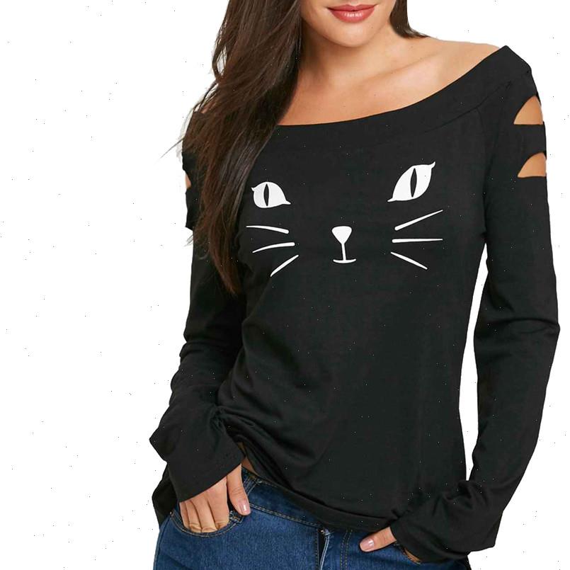 cat cold shoulder loose womens blouses casual long sleeve clothes youthful style patterns women tees, White
cat cold shoulder loose womens blouses casual long sleeve clothes youthful style patterns women tees, White