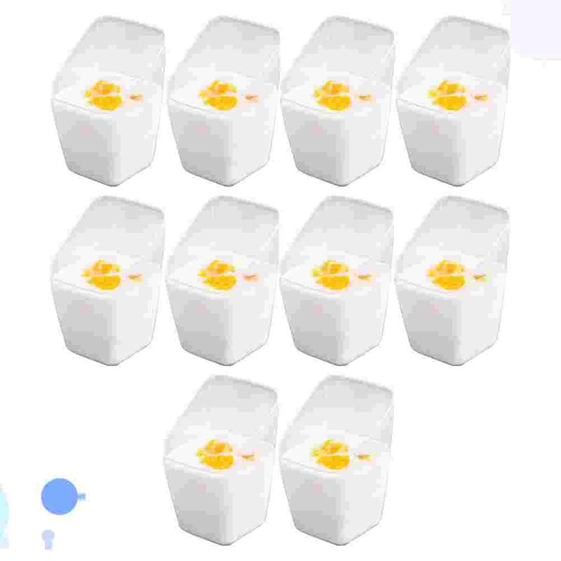 Disposable Cups & Straws 10pcs 80ML Yogurt Mini Clear Mousse Cup Dessert Containers Ice Cream For Jelly Pudding Without Spoon And
Disposable Cups & Straws 10pcs 80ML Yogurt Mini Clear Mousse Cup Dessert Containers Ice Cream For Jelly Pudding Without Spoon And