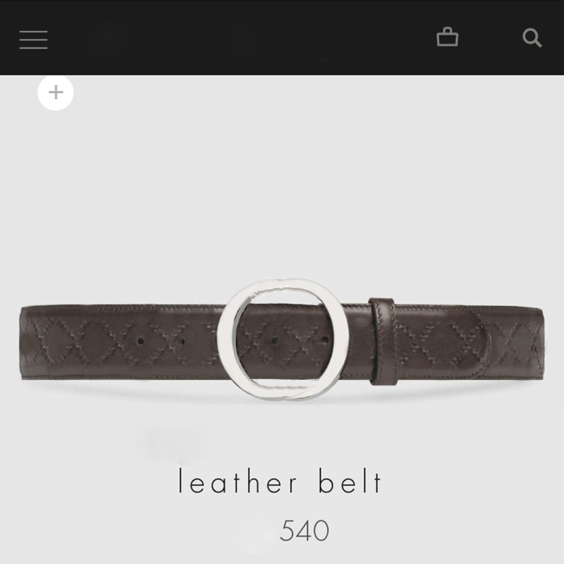 Signature Leather Belt Mens Luxurys Designers Belts For Men Brands Belt Fashion Waistband High Quality Cowhide Leather 21060901XS, Black;brown
Signature Leather Belt Mens Luxurys Designers Belts For Men Brands Belt Fashion Waistband High Quality Cowhide Leather 21060901XS, Black;brown