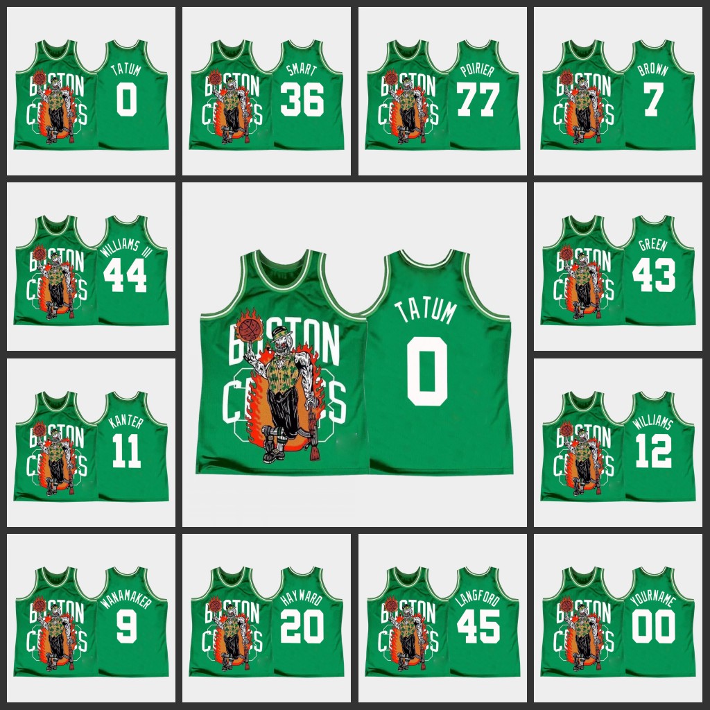 Boston' Celtics' Men Brad Wanamaker Jayson Tatum Marcus Smart Jaylen Brown Enes Kanter Custom Warren Lotas Jersey
Boston' Celtics' Men Brad Wanamaker Jayson Tatum Marcus Smart Jaylen Brown Enes Kanter Custom Warren Lotas Jersey