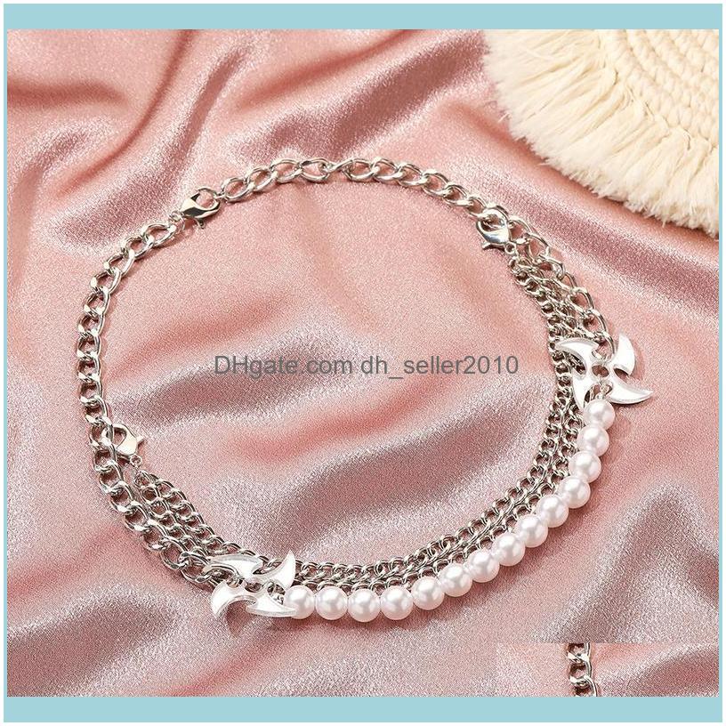 & Pendants Jewelrylayered Baroque Pearl Choker Necklace Women Punk Short Link Chain Collar Letter Pendant Statement Necklaces Minimalist Jew
& Pendants Jewelrylayered Baroque Pearl Choker Necklace Women Punk Short Link Chain Collar Letter Pendant Statement Necklaces Minimalist Jew