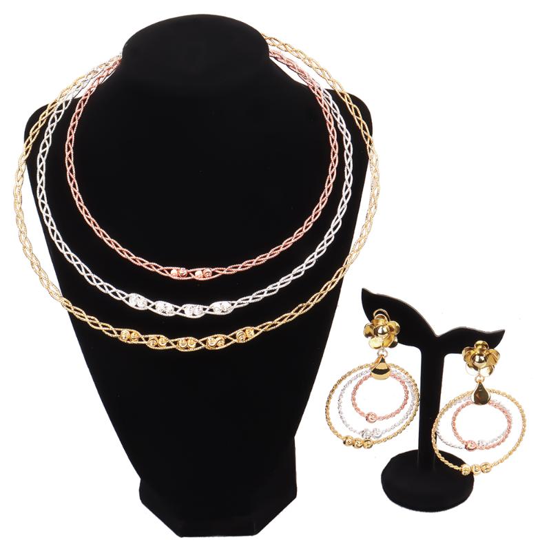 Earrings & Necklace 2021 Trendy Jewelry Set For Woman Earings European And American Personality Beads Female Simple Tassel Clavicle Chain, Silver
Earrings & Necklace 2021 Trendy Jewelry Set For Woman Earings European And American Personality Beads Female Simple Tassel Clavicle Chain, Silver