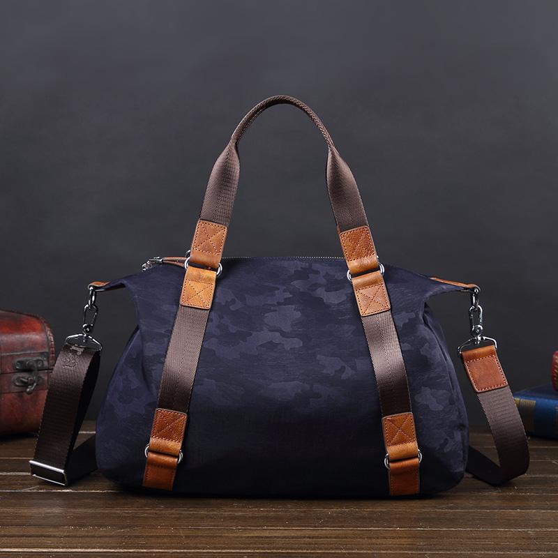 Duffel Bags Men's Bag Cowhide Hand Bill Of Lading Shoulder Cross-body Oxford Cloth Gym Canvas Large-capacity Travel, Black
Duffel Bags Men's Bag Cowhide Hand Bill Of Lading Shoulder Cross-body Oxford Cloth Gym Canvas Large-capacity Travel, Black