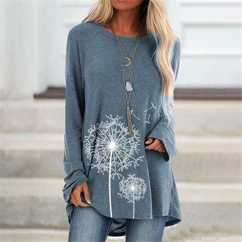 Women' Blouses & Shirts Women Blouse Long Sleeve O-Neck Autumn Tunic Tops Stylish Floral Printed Shirt Ladies Casual Party Loose Blusas Plu, Black
Women' Blouses & Shirts Women Blouse Long Sleeve O-Neck Autumn Tunic Tops Stylish Floral Printed Shirt Ladies Casual Party Loose Blusas Plu, Black
