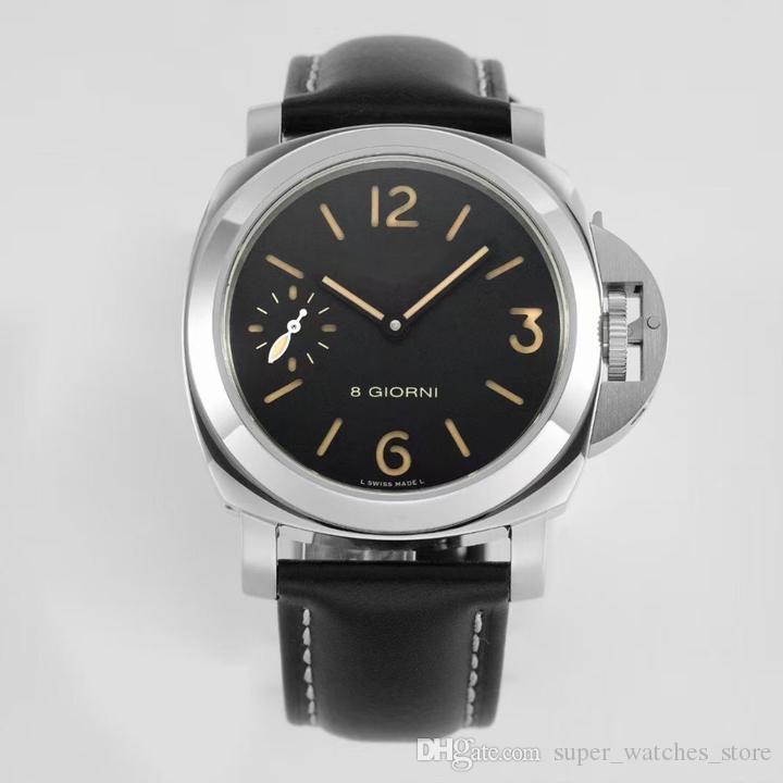 HW Factaory Pam915 Montre de luxe mens watches 44mm 5000 manual mechanical movement 316L fine steel watch Leather strap Wristwatches, Box
HW Factaory Pam915 Montre de luxe mens watches 44mm 5000 manual mechanical movement 316L fine steel watch Leather strap Wristwatches, Box