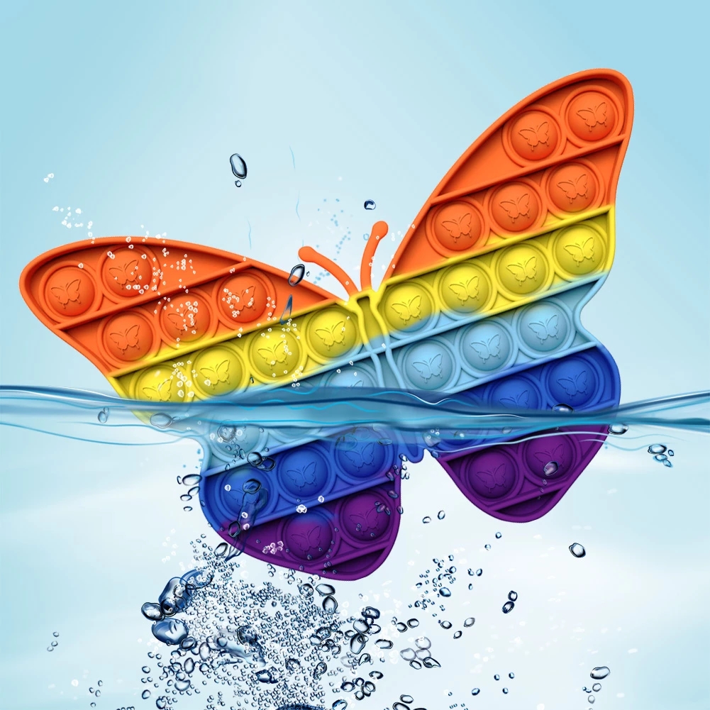 Butterfly Push Bubble Fidget Toys Adult Stress Relief Antistress Soft Squishy Anti-Stress Gift Anti
Butterfly Push Bubble Fidget Toys Adult Stress Relief Antistress Soft Squishy Anti-Stress Gift Anti