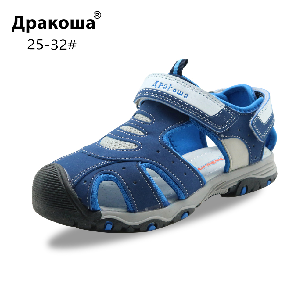 Apakowa Little Boys Closed Toe Summer Sports Gladiator Sandals Kids Qui Drying Hook and Loop Pool Beach Walking Shoes for Boys, Blueblue
Apakowa Little Boys Closed Toe Summer Sports Gladiator Sandals Kids Qui Drying Hook and Loop Pool Beach Walking Shoes for Boys, Blueblue