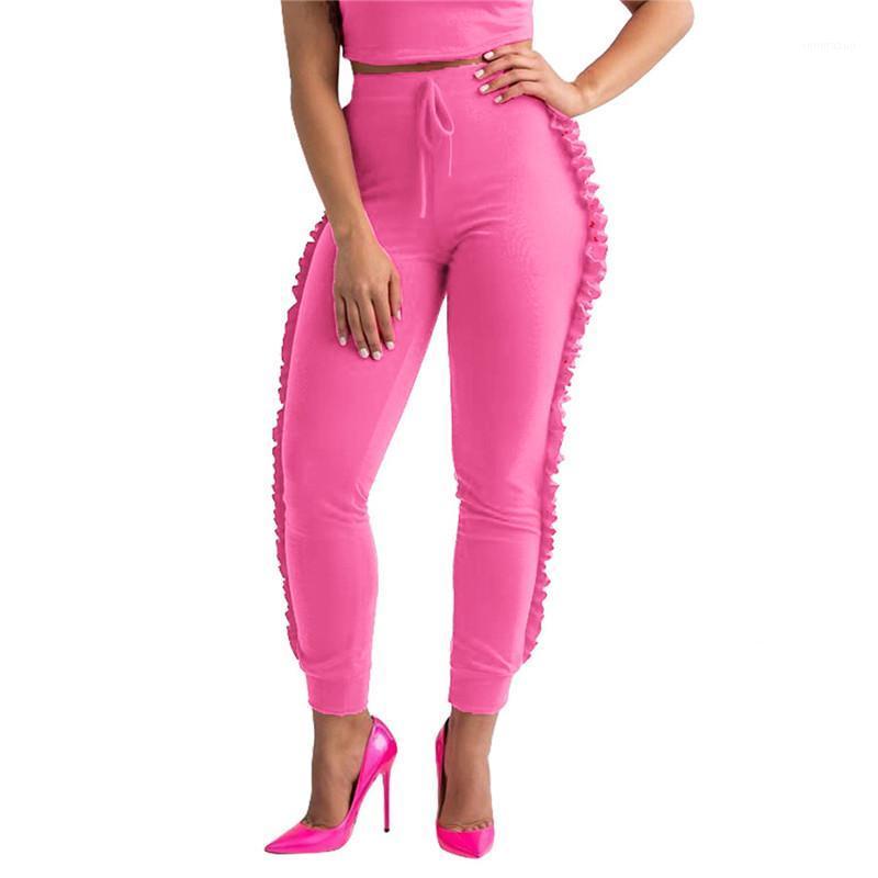 Women's Pants & Capris Women Pencil Fashion Ruffles Solid Color Casual Skinny Long Ladies Drawstring High Waist Slim Trousers Sale, Black;white
Women's Pants & Capris Women Pencil Fashion Ruffles Solid Color Casual Skinny Long Ladies Drawstring High Waist Slim Trousers Sale, Black;white