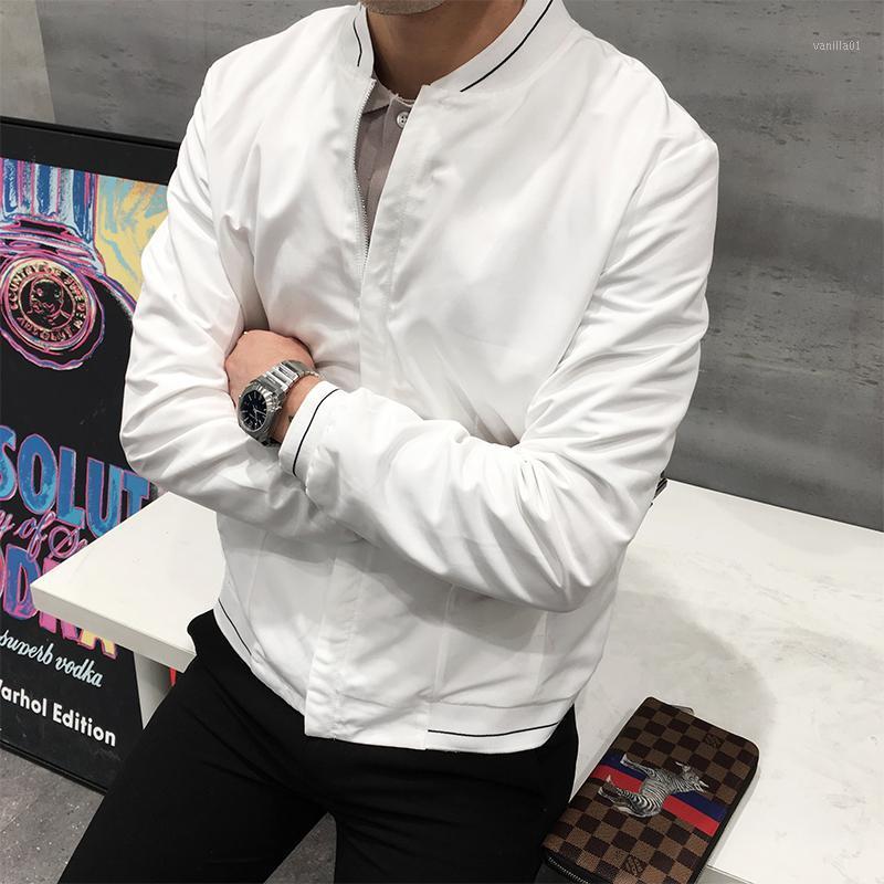 Men's Jackets 2021 Korea Men Simple Spring Jacket And Coats Mens Daily Casual Baseball Collar Fashion Clothes -xxl, Black
Men's Jackets 2021 Korea Men Simple Spring Jacket And Coats Mens Daily Casual Baseball Collar Fashion Clothes -xxl, Black