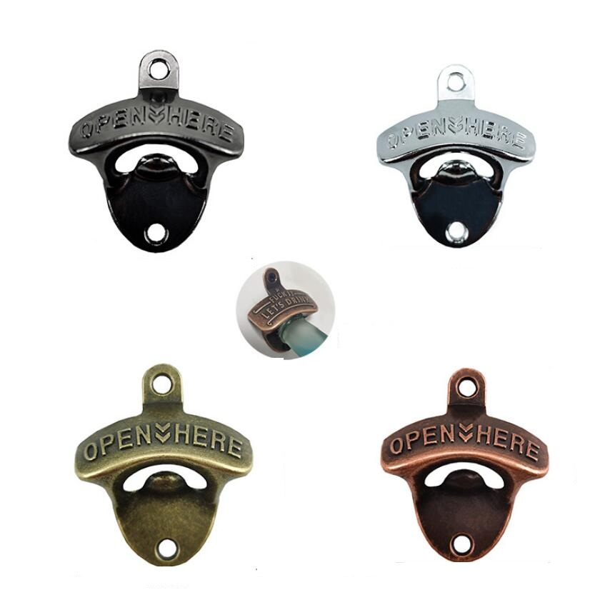 Open Here Bottle Opener 4 Colors Wall Mounted Retro Beer Home Kitchen Bar Supplies Coke Soda Bottles Openers
Open Here Bottle Opener 4 Colors Wall Mounted Retro Beer Home Kitchen Bar Supplies Coke Soda Bottles Openers
