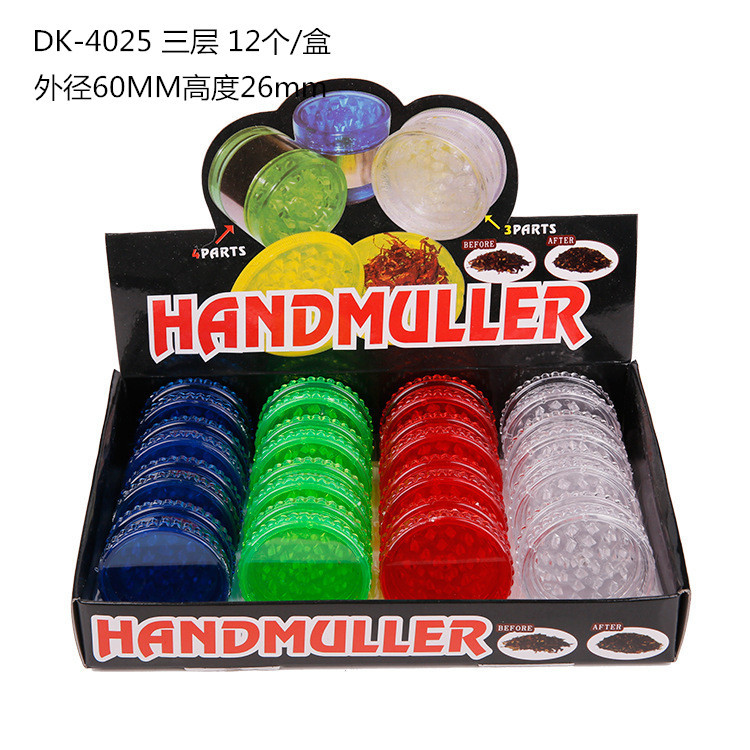 Other Aessories Household Sundries Home & Garden Grinder With 3Layer 60Mm Plastic Material Herb For Smoke Detectors Pope Smoking Pipes Acryl
Other Aessories Household Sundries Home & Garden Grinder With 3Layer 60Mm Plastic Material Herb For Smoke Detectors Pope Smoking Pipes Acryl