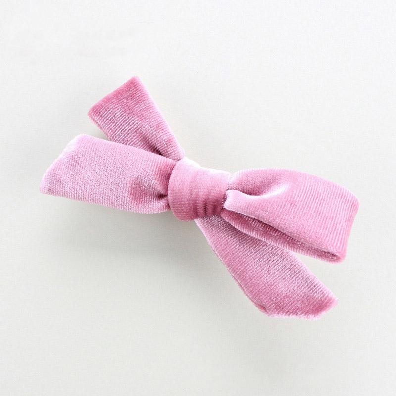 Girls Velvet Bow Hair Clips Lovely Princess Hairbands Kids Baby Bows Barrettes Baby Hairs Clips Children Accessories