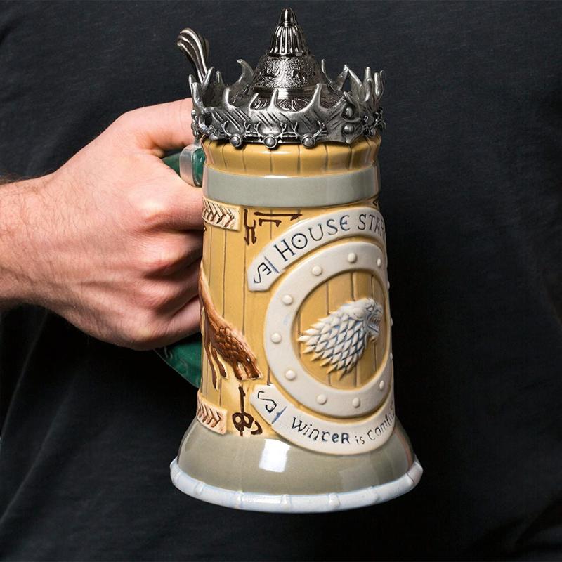 Mugs Medieval Resin Stainless Steel Beer Mug Retro Coffee Cup Tea Father's Day Gift For Men Halloween Bar Party Wine Glass
Mugs Medieval Resin Stainless Steel Beer Mug Retro Coffee Cup Tea Father's Day Gift For Men Halloween Bar Party Wine Glass
