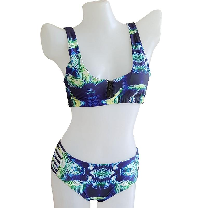 Women' Swimwear Split Bikini Swim Bathers Zipper Beach Bathing Suits Europe American Women Tank Swimsuit Set, Multi
Women' Swimwear Split Bikini Swim Bathers Zipper Beach Bathing Suits Europe American Women Tank Swimsuit Set, Multi