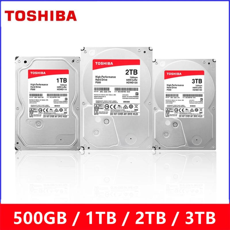 

External Hard Drives Original P300 500G 1T 2T 3T 3.5" Internal Mechanical Disk SATA3 6Gb/s HDD Surveillance 7200RPM