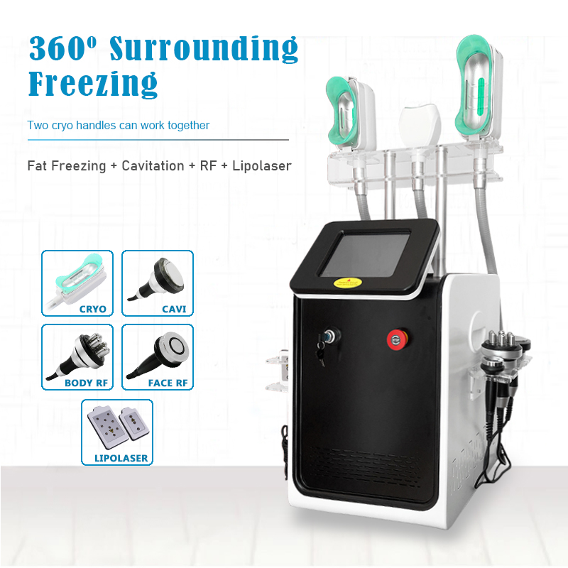 Cryo 360 Cryolipolisis Fat Freezing Slimming Machine Cavitation RF Fat Removal 7 in 1 Cryolipolysis Double Chin Freeze Abdomen Belly
Cryo 360 Cryolipolisis Fat Freezing Slimming Machine Cavitation RF Fat Removal 7 in 1 Cryolipolysis Double Chin Freeze Abdomen Belly