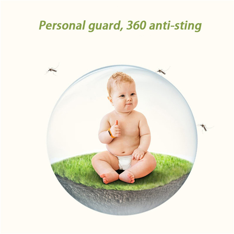 Kids Mosquito Repellent Bracelet Pest Control Wristband Anti-mosquito Telephone Ring Chain Design