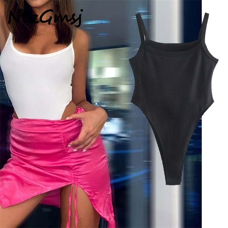 Bodysuit Women Fashion Sexy Solid Color Sleeveless Versatile Slim Bottoming Vest Jumpsuit Streetwear 04 210628, As picture
Bodysuit Women Fashion Sexy Solid Color Sleeveless Versatile Slim Bottoming Vest Jumpsuit Streetwear 04 210628, As picture