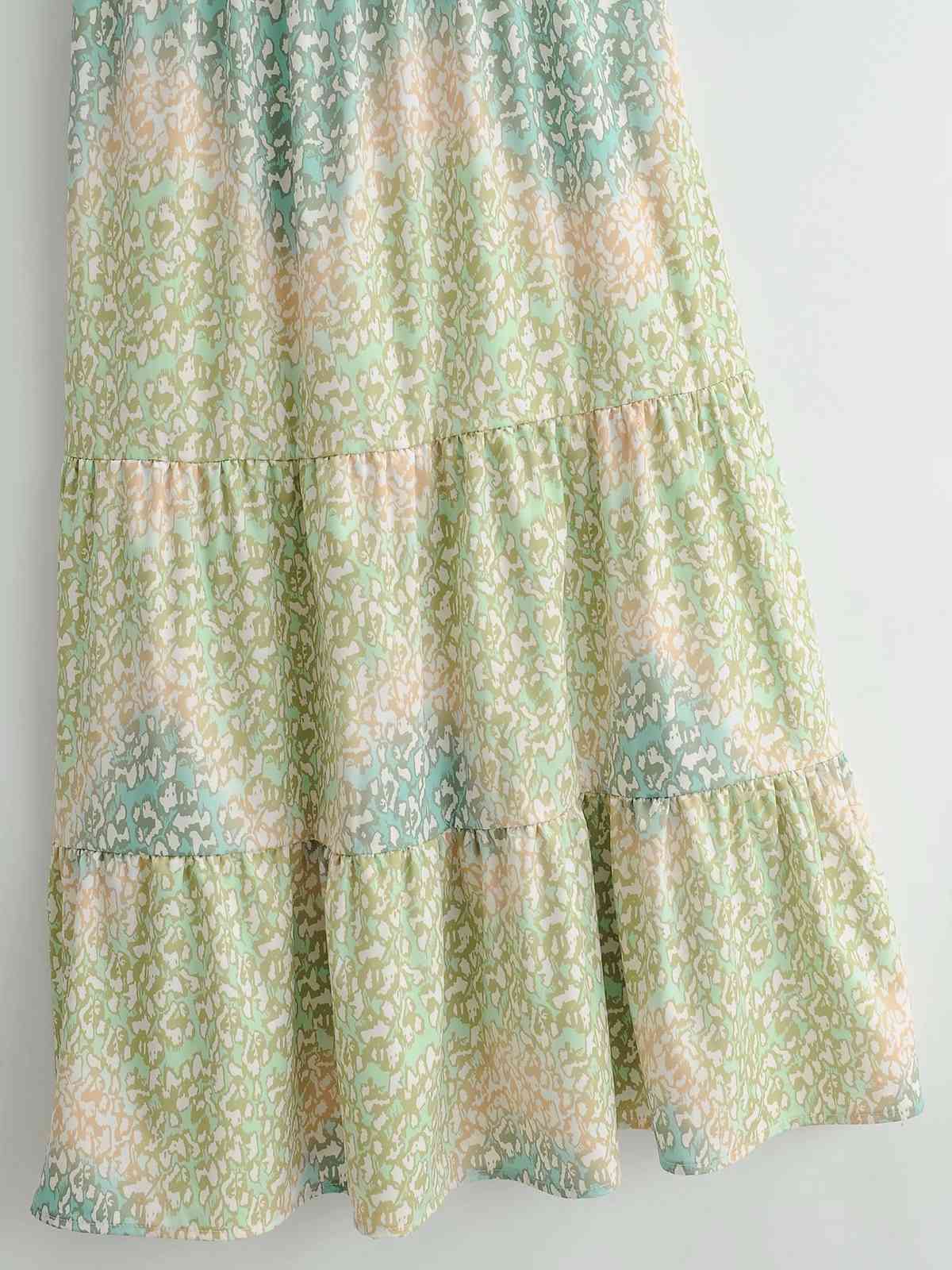 Women One-shoulder Square Neck Suspender Dress Vintage Mid-length Stitching Bohemia Chic Female Dresses Vestidos 210507