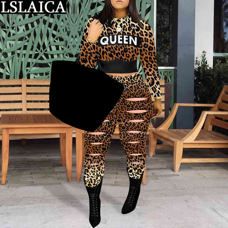 Two Piece Set Women Leopard Letter Printing Elastic Waist Tracksuit Casual Fashion Outfits for 210520, Gray
Two Piece Set Women Leopard Letter Printing Elastic Waist Tracksuit Casual Fashion Outfits for 210520, Gray