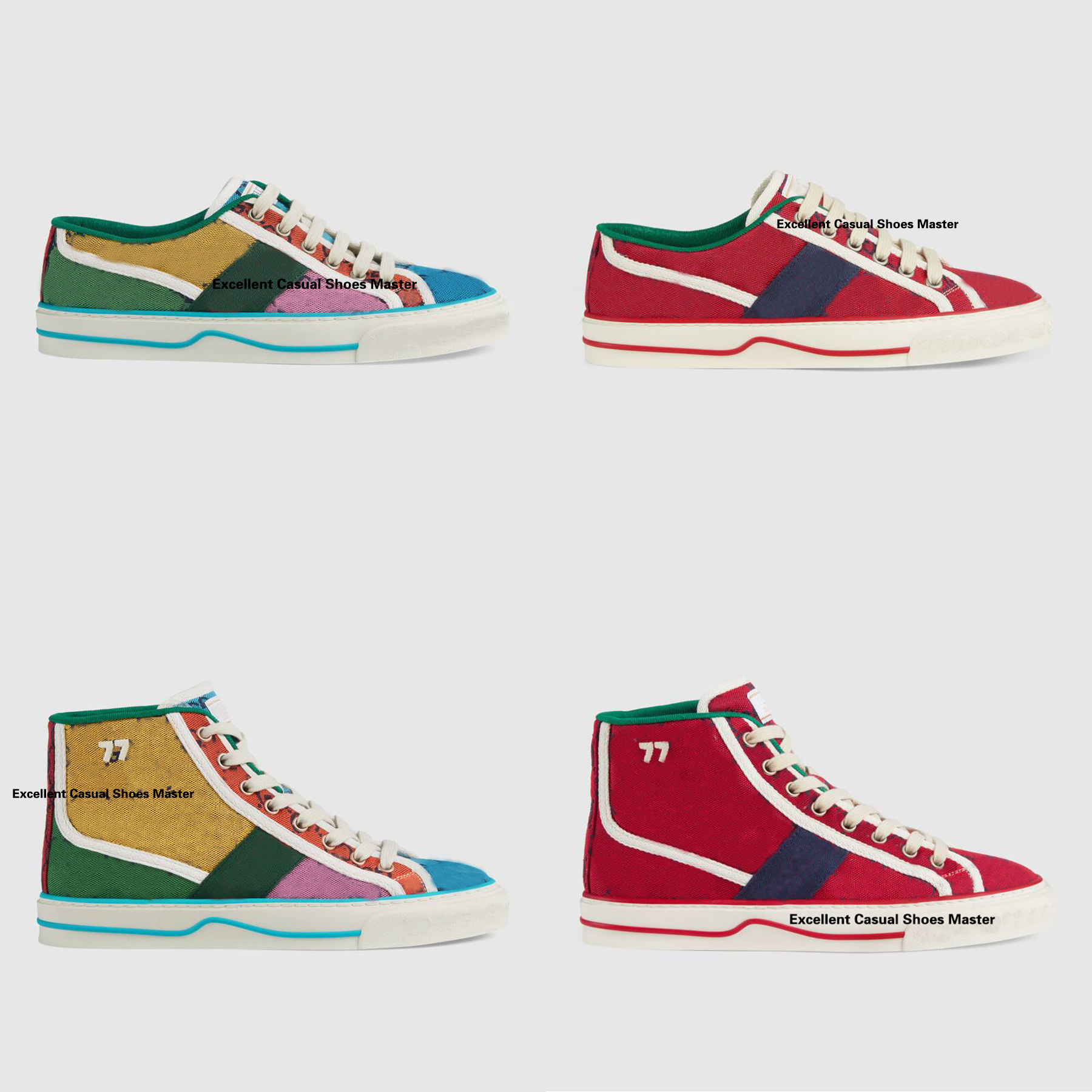 Tennis 1977 Print Sneaker Women Shoes Espadrilles Canvas Luxurys Designers Sneakers Platform Shoe With Box, Customize
Tennis 1977 Print Sneaker Women Shoes Espadrilles Canvas Luxurys Designers Sneakers Platform Shoe With Box, Customize