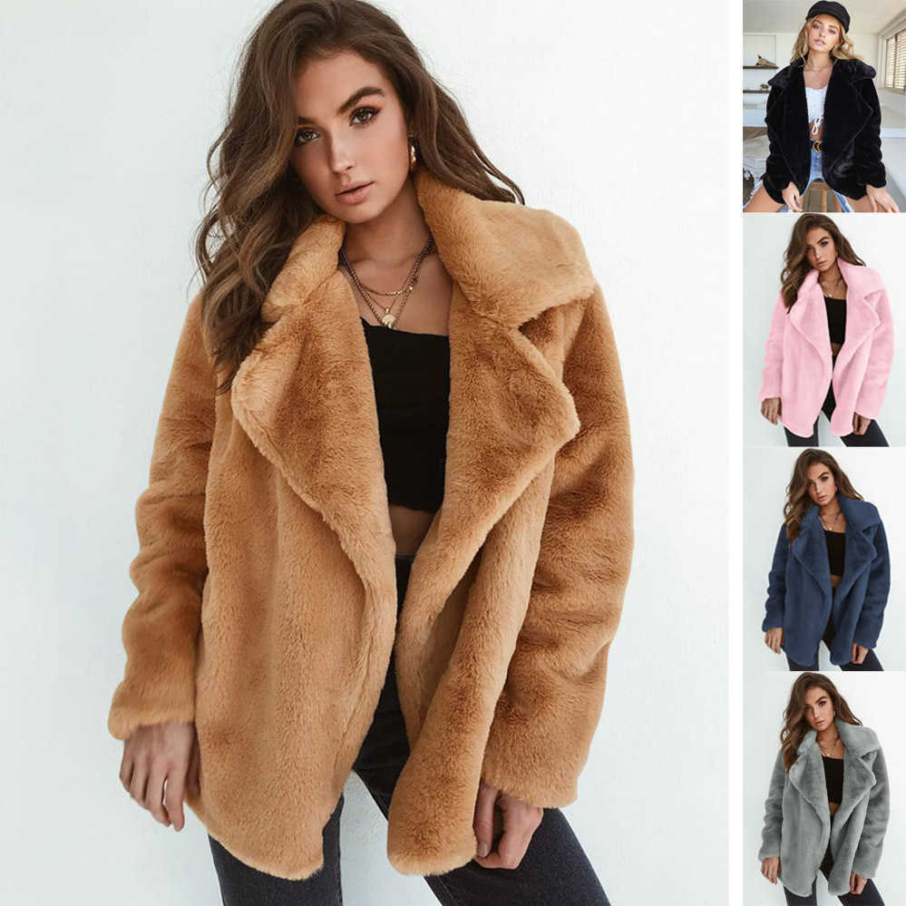 Winter Women High Quality Faux Rabbit Fur Coat Luxury Furs Coats Loose Lapel OverCoat Thick Warm Plus Size Female Plush Coats, 00000
Winter Women High Quality Faux Rabbit Fur Coat Luxury Furs Coats Loose Lapel OverCoat Thick Warm Plus Size Female Plush Coats, 00000