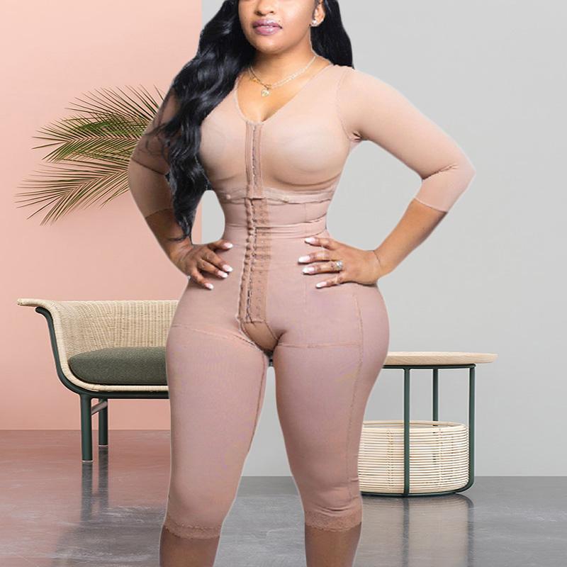Women' Shapers Woman Flat Belly Waist Trainer BuLift Full Body Compression Shrink Corset Minceur Skims Fajas Colombianas, Beige
Women' Shapers Woman Flat Belly Waist Trainer BuLift Full Body Compression Shrink Corset Minceur Skims Fajas Colombianas, Beige