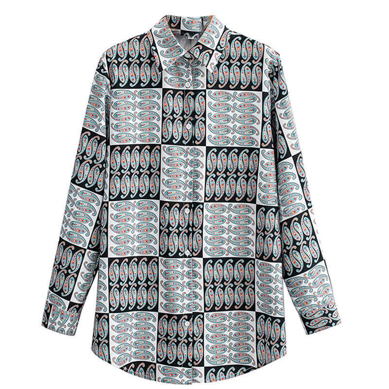 Paisley Print Checked Pattern Summer Long Sleeve Women Casual Blouses Curved Hem Female Loose Shirt Plaid Tops 210604, 01
Paisley Print Checked Pattern Summer Long Sleeve Women Casual Blouses Curved Hem Female Loose Shirt Plaid Tops 210604, 01