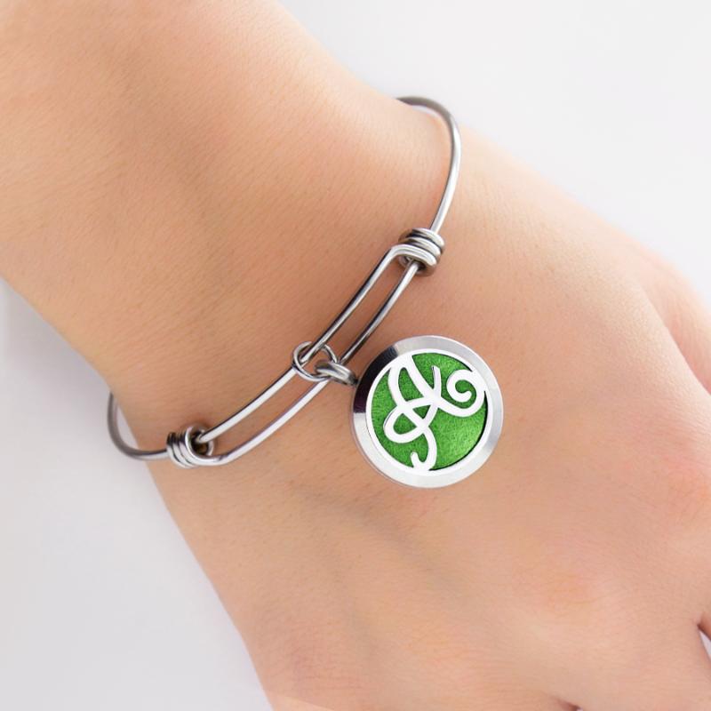 Charm Bracelets Bracelet For Women Stainless Steel Jewelry Essential Oil Diffuser Bangle 20mm Perfume Locket 10pcs Free Pads Gi
Charm Bracelets Bracelet For Women Stainless Steel Jewelry Essential Oil Diffuser Bangle 20mm Perfume Locket 10pcs Free Pads Gi