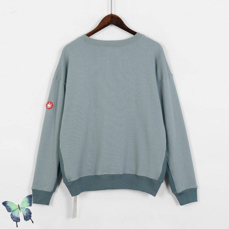 Cav Empt Signal Tower Printing Sweatshirt Men Women Fashion Cotton Sweatshirts CAV EMPT High Street Washed Pullover 210420