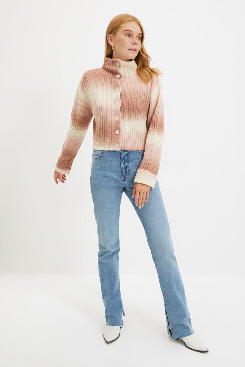 Women's Knits & Tees Trendyol Throated Knitwear Cardigan TWOAW22HI0175, White
Women's Knits & Tees Trendyol Throated Knitwear Cardigan TWOAW22HI0175, White