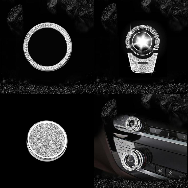 Interior Decorations Shiny Car Start Buttons Ring For Series X5 X7& X3 18 Diamante Ignition Decals Cover Clear Decor Crystal Badge
Interior Decorations Shiny Car Start Buttons Ring For Series X5 X7& X3 18 Diamante Ignition Decals Cover Clear Decor Crystal Badge