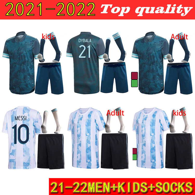 Argentina soccer Jersey Fans version 2021 Copa america MESSI DYBALA AGUERO football shirt Men + Kids kit socks uniforms 20 21, Black
Argentina soccer Jersey Fans version 2021 Copa america MESSI DYBALA AGUERO football shirt Men + Kids kit socks uniforms 20 21, Black