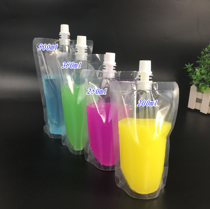 sublimation drinkware Clear Drink Pouches Bags Stand-up Plastic Packaging Bag Spout Pouch for Beverage Liquid Juice Milk Coffee
sublimation drinkware Clear Drink Pouches Bags Stand-up Plastic Packaging Bag Spout Pouch for Beverage Liquid Juice Milk Coffee