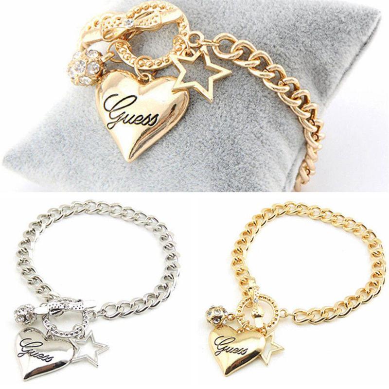 Link, Chain Fashion Women Heart Bracelet Crystal Couple Wild Simple Diamond Ball Pentagram Jewelry Gift
Link, Chain Fashion Women Heart Bracelet Crystal Couple Wild Simple Diamond Ball Pentagram Jewelry Gift