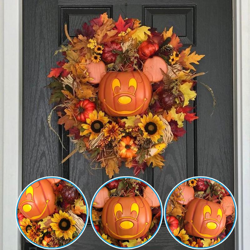 Decorative Flowers & Wreaths 2021 Fall Pumpkin Wreath For Front Door With Pumpkins Artificial Maples Sunflower Autumns Harvest Holiday Decor
Decorative Flowers & Wreaths 2021 Fall Pumpkin Wreath For Front Door With Pumpkins Artificial Maples Sunflower Autumns Harvest Holiday Decor