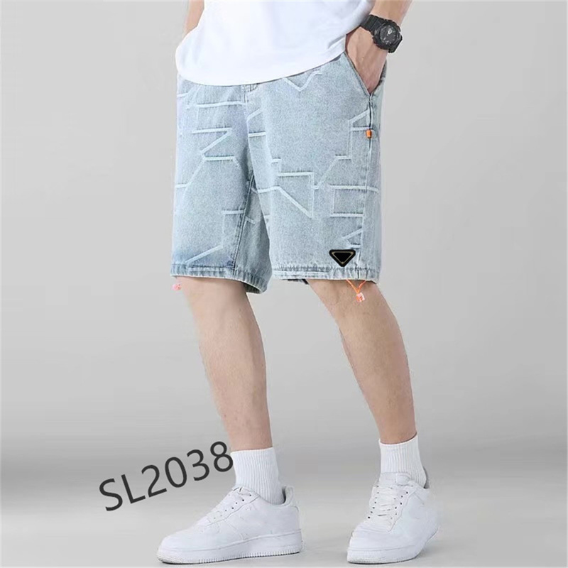 Men Casual Denim Shorts Blue Summer New Stretch Fashion Jeans Embroidered Slim Jeans Male High Quality Brand Knee Length Five Points Pants
Men Casual Denim Shorts Blue Summer New Stretch Fashion Jeans Embroidered Slim Jeans Male High Quality Brand Knee Length Five Points Pants
