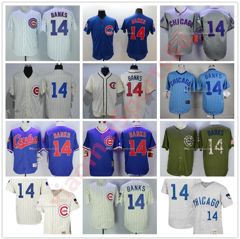 Retro Men women kids youth Jerseys Stitched white blue Pullover #14 ERNIE BANKS Baseball Jersey S-XXXL, Blue;black
Retro Men women kids youth Jerseys Stitched white blue Pullover #14 ERNIE BANKS Baseball Jersey S-XXXL, Blue;black