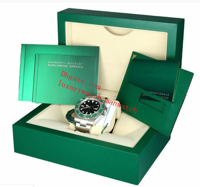With Box Luxury Watches 40mm 116610 watch Mechanical Automatic Date GREEN KERMIT Cermit Ceramic Bezel Stainless Steel Bracelet Mens Wristwatches
With Box Luxury Watches 40mm 116610 watch Mechanical Automatic Date GREEN KERMIT Cermit Ceramic Bezel Stainless Steel Bracelet Mens Wristwatches