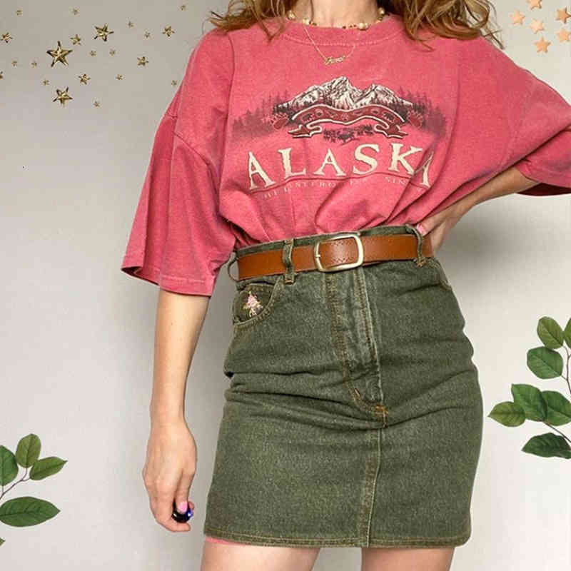 Women's T-Shirt Vibe style short sleeve women's design sense cotton loose student thin raspberry Spice Girl Top O5X2
Women's T-Shirt Vibe style short sleeve women's design sense cotton loose student thin raspberry Spice Girl Top O5X2
