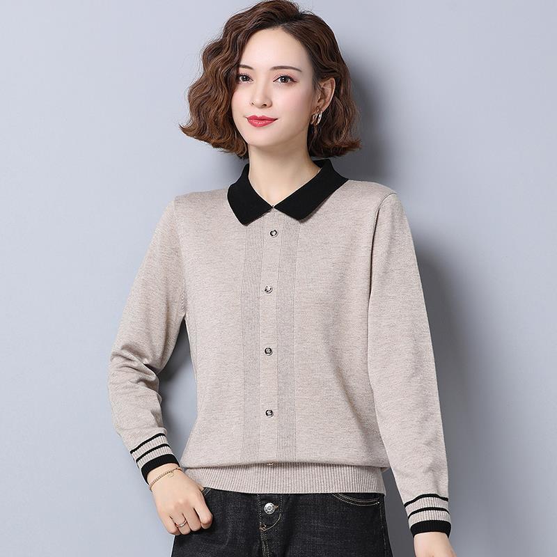 Women's Sweaters WEIHAOBANG 2021 Autumn Winter Stripe Knitted Sweater Pullover Baby Collar Large Long Sleeve, Black
Women's Sweaters WEIHAOBANG 2021 Autumn Winter Stripe Knitted Sweater Pullover Baby Collar Large Long Sleeve, Black