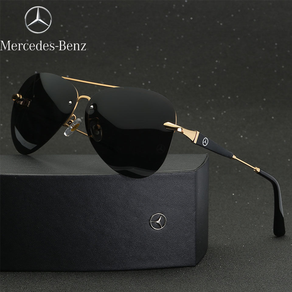 Sunglasses New Mercedes Benz Fashion Retro Frameless Sunglasses Men's Polarized Sunglasses Driving Glasses Toad Glasses 7431u47, White;black
Sunglasses New Mercedes Benz Fashion Retro Frameless Sunglasses Men's Polarized Sunglasses Driving Glasses Toad Glasses 7431u47, White;black