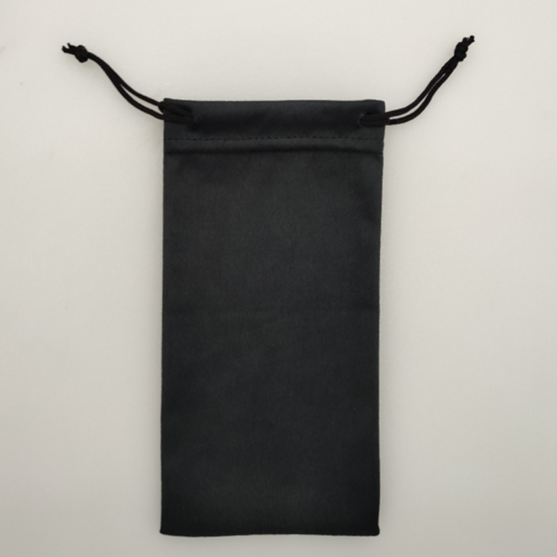 18*9cm Superfine fiber cloth Sunglasses bag Pouch Eyeglasses Accessories Drawstring Sun glasses cloth storage bags