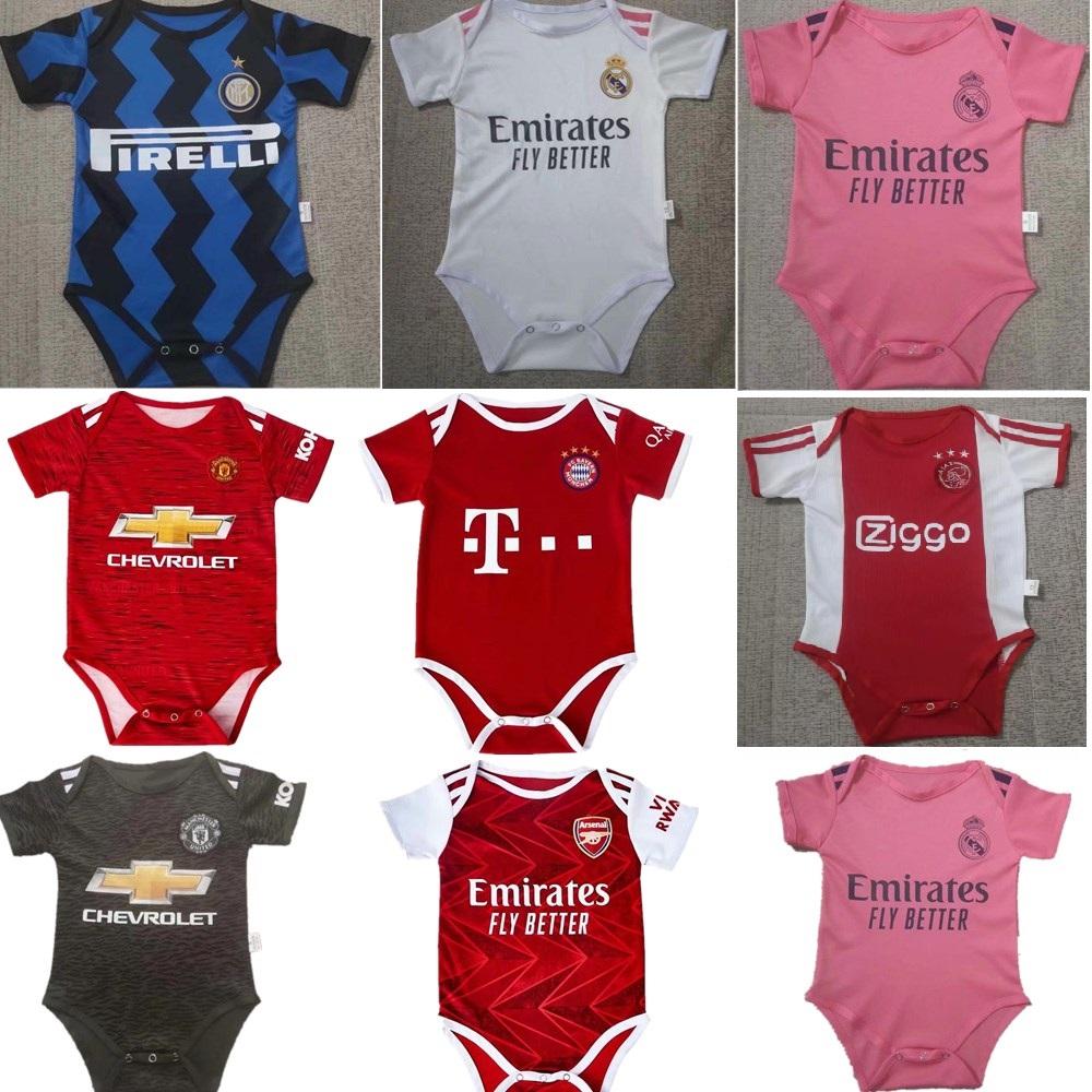 menAjax Baby soccer Jersey Man Utd 2020 2021 bambin 6-18 months Ball Infant Squad Bodysuit 20 21 Real Madrid Crawling clothes futbol, As shown in illustration
menAjax Baby soccer Jersey Man Utd 2020 2021 bambin 6-18 months Ball Infant Squad Bodysuit 20 21 Real Madrid Crawling clothes futbol, As shown in illustration