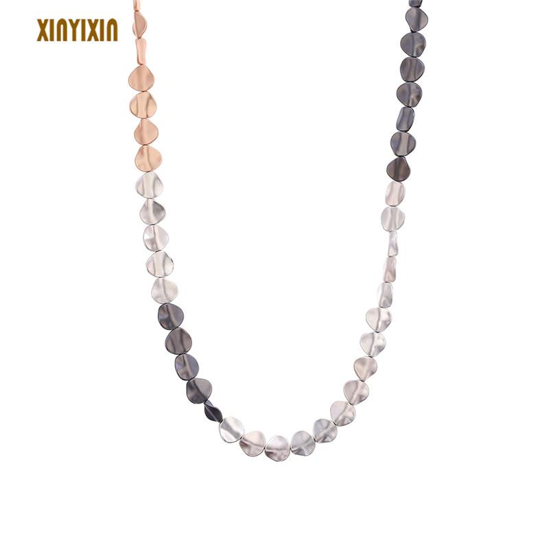 Pendant Necklaces Statement Geometric Waved Beads Necklace Women Simple Bohemia Mix Color Round Long Fashion Jewelry 2021 Prom Gift
Pendant Necklaces Statement Geometric Waved Beads Necklace Women Simple Bohemia Mix Color Round Long Fashion Jewelry 2021 Prom Gift